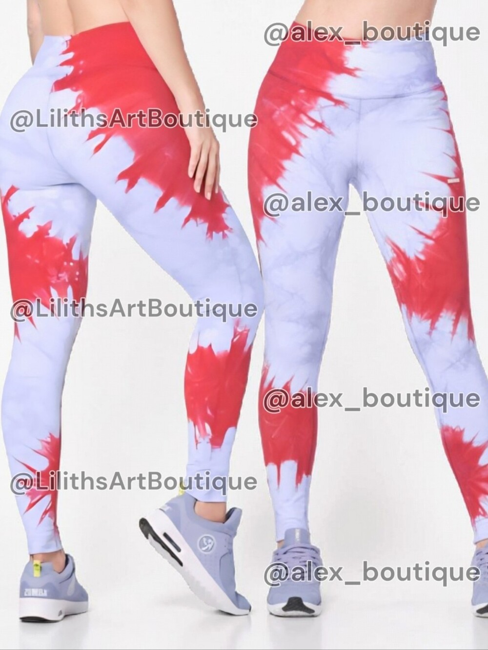 Zumba Dance Worldwide Tie-Dye Leggings Multi Size XS (E005)